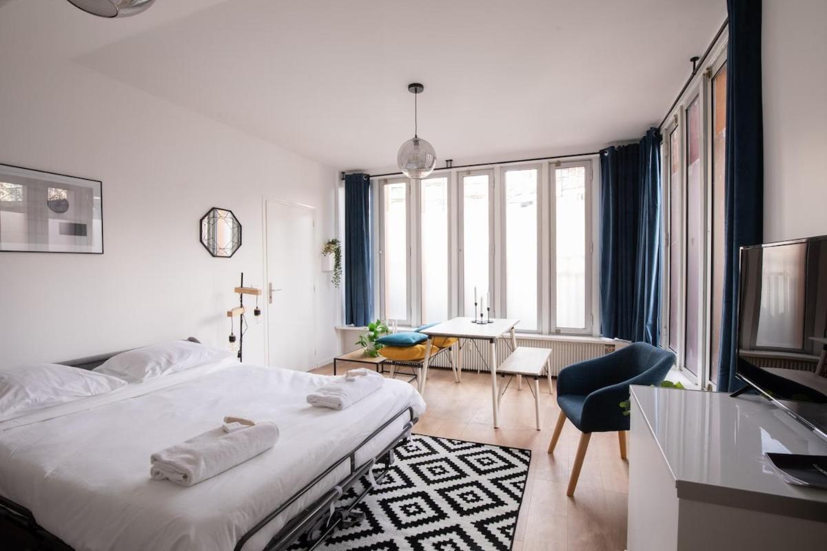 Appartement Lumineux Proche Parc De La Villette Parigi Esterno foto
