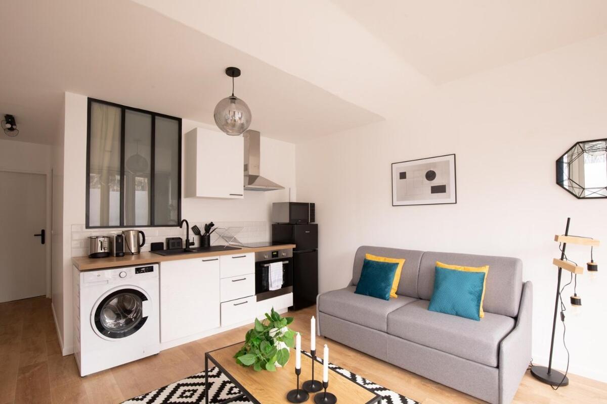 Appartement Lumineux Proche Parc De La Villette Parigi Esterno foto